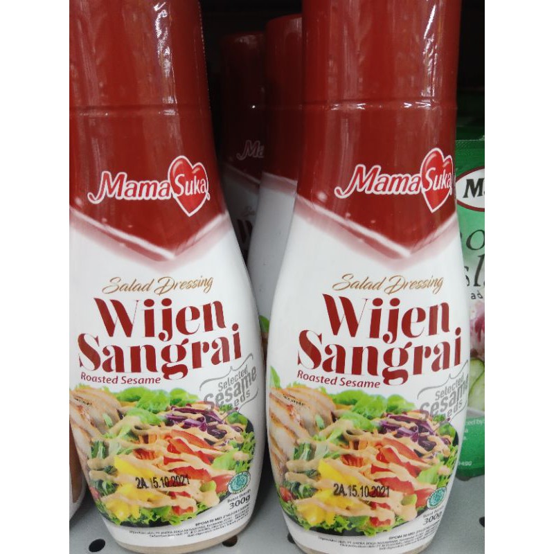 

mama suka roasted sesame kemasan baru 300gr salad dressing