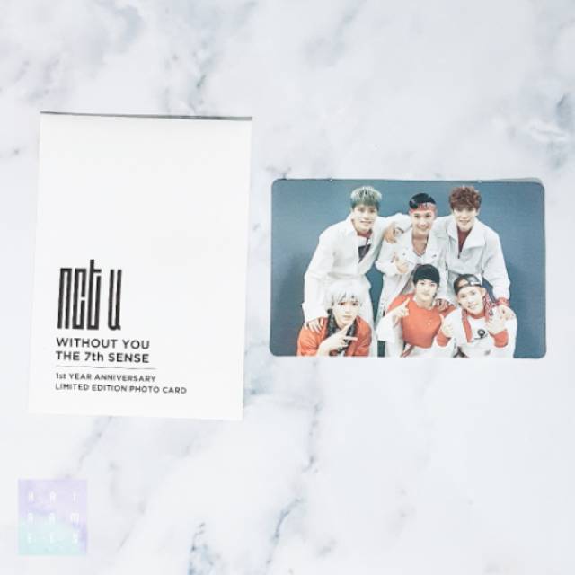 NCT U 1ST ANNIVERSARY LIMITED PHOTOCARD