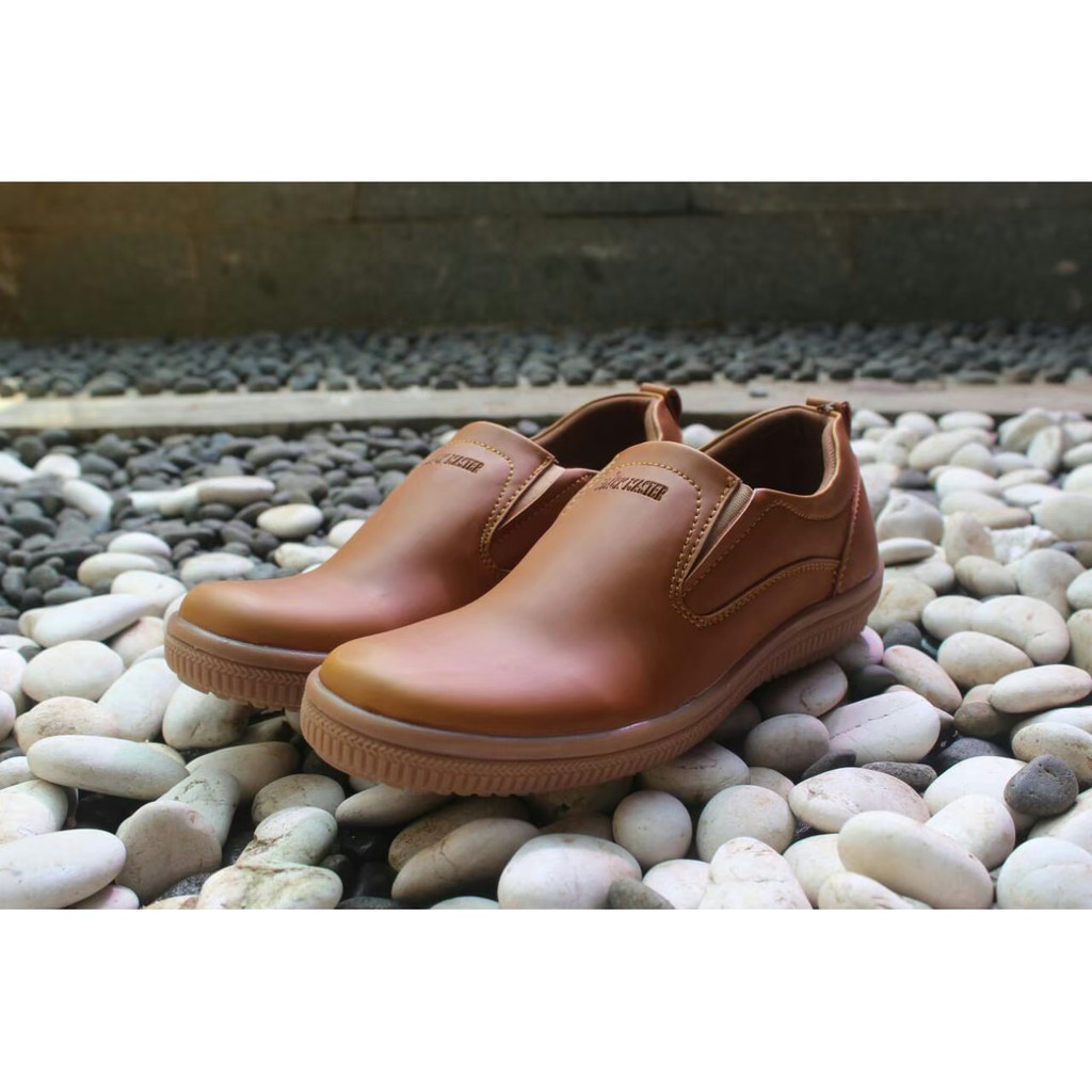 sepatu blackmaster albino loafers pria