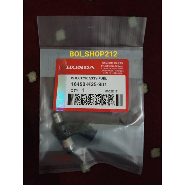 Injector Injektor K25 Original AHM Honda Beat FI Scoopy FI
