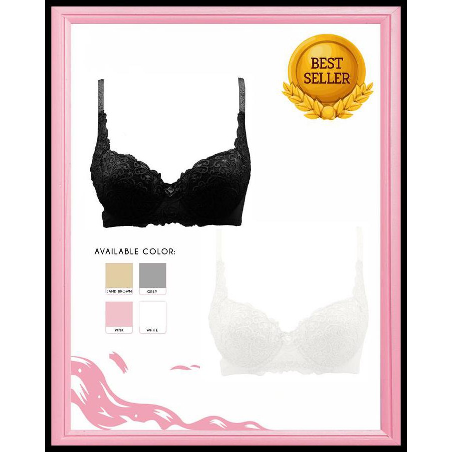 WACOAL BEST SELLER BUNDLES 2 BRA IBB 4057 (BRA FULL CUP) - 36B