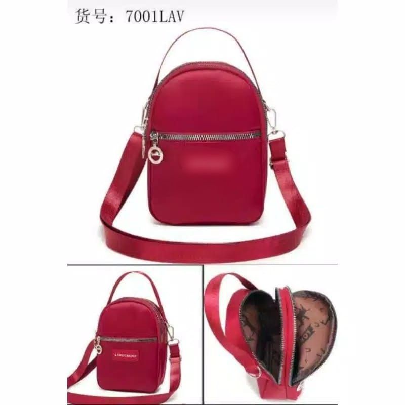 Tas selempang wanita 7001LAV#(2fungsi)