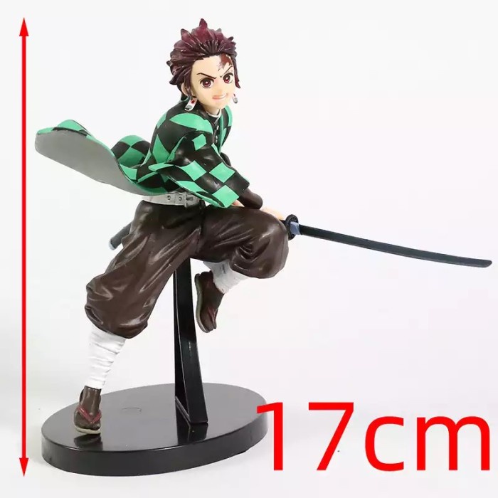 ACTION FIGURE KIMETSU NO YAIBA DEMON SLAYER TANJIRO NEZUKO ZENITSU - TANJIRO