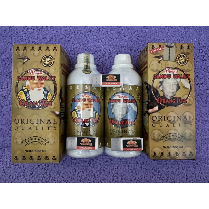 CANDU WALET CAP ORANG TUA ORIGINAL 500ML (BONUS FLASHDISK ST SP SI  & GRATIS ONGKIR)