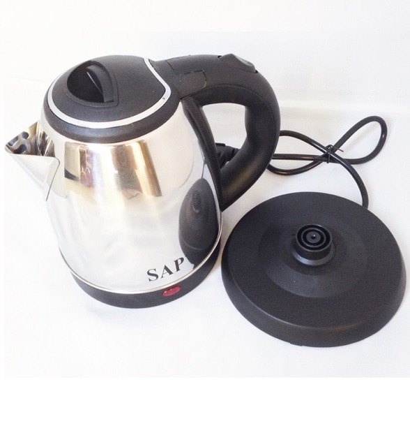 UTU Kettle Listrik Stainless 1 Liter SAP 899 Low Watt Promo 300 watt