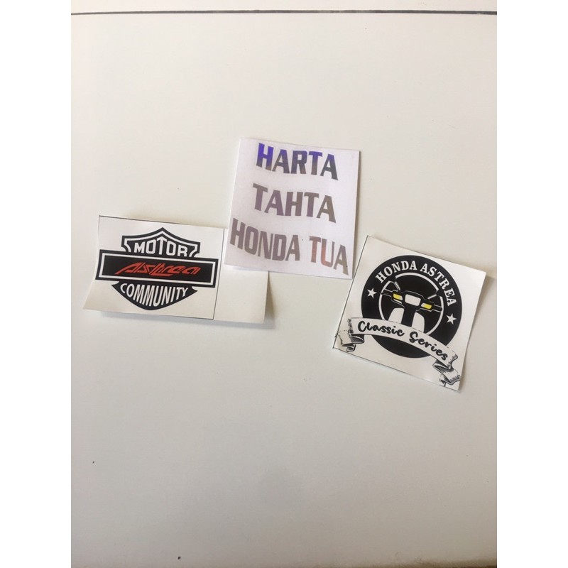 

STIKER ASTREA (isi 3pcs) 1hologram