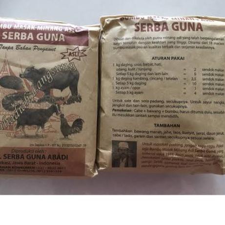 

Terlaris!! Bumbu Masak Minang Asli (serbaguna gulai) RO3,