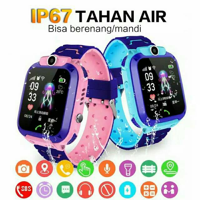 (Bantu setting) Replika imoo Watch phone smartwatch anak jam anak kekinian bisa telpon dan berenang