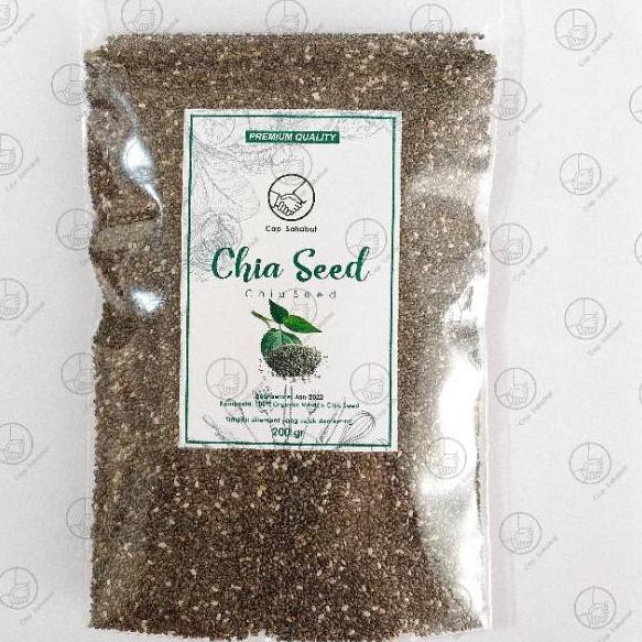 

Realpct 250gr Black Chia Seed ORGANIK / Rempah / JSR 100% PREMIUM QUALITY