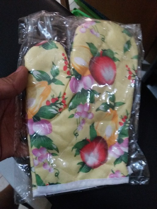 Sarung Tangan Pelindung Anti Panas Heat Resistant Microwave Masak Dapur Serbaguna