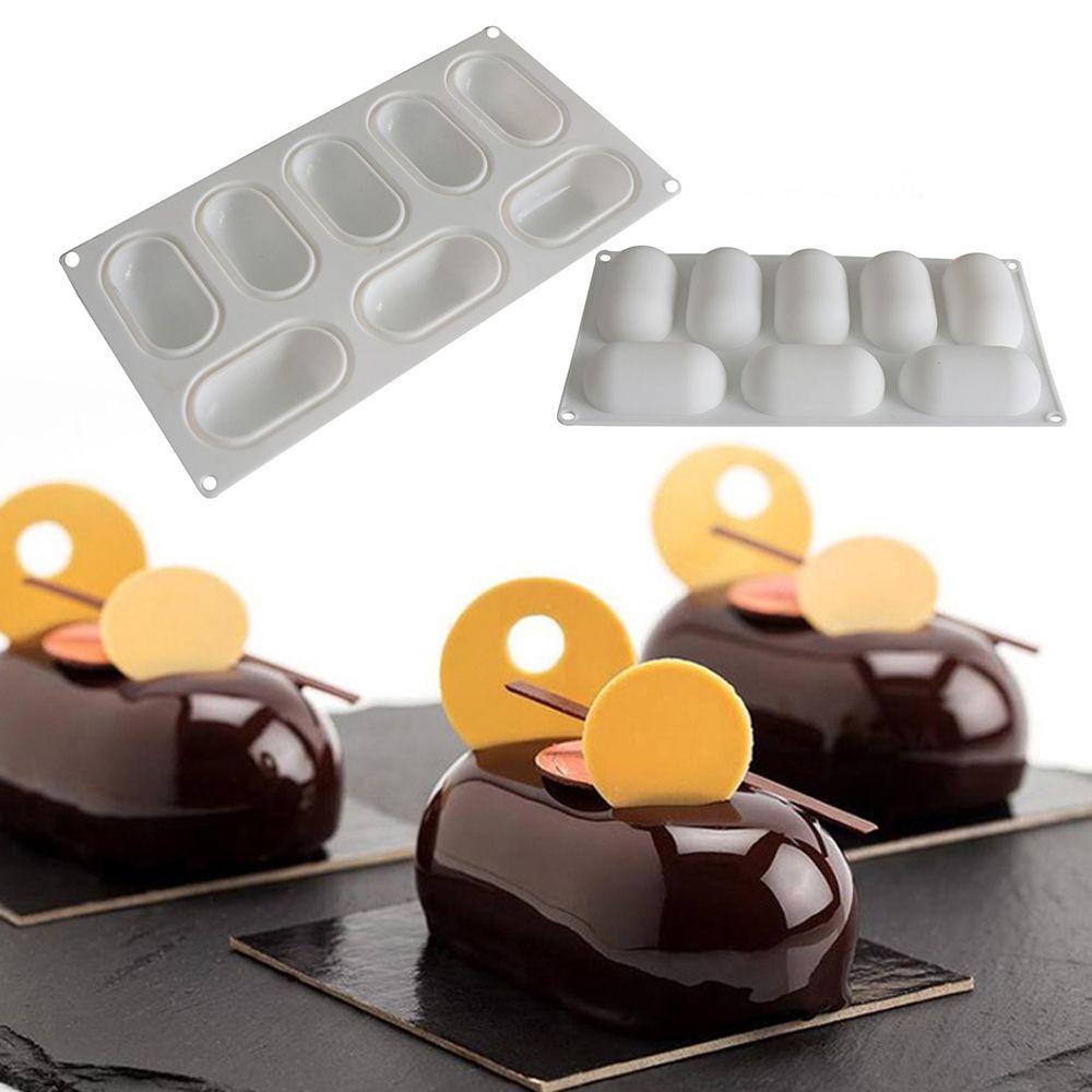 Top8 Cavity Baking Epoxy Resin Silicone Mold Cetakan Kue