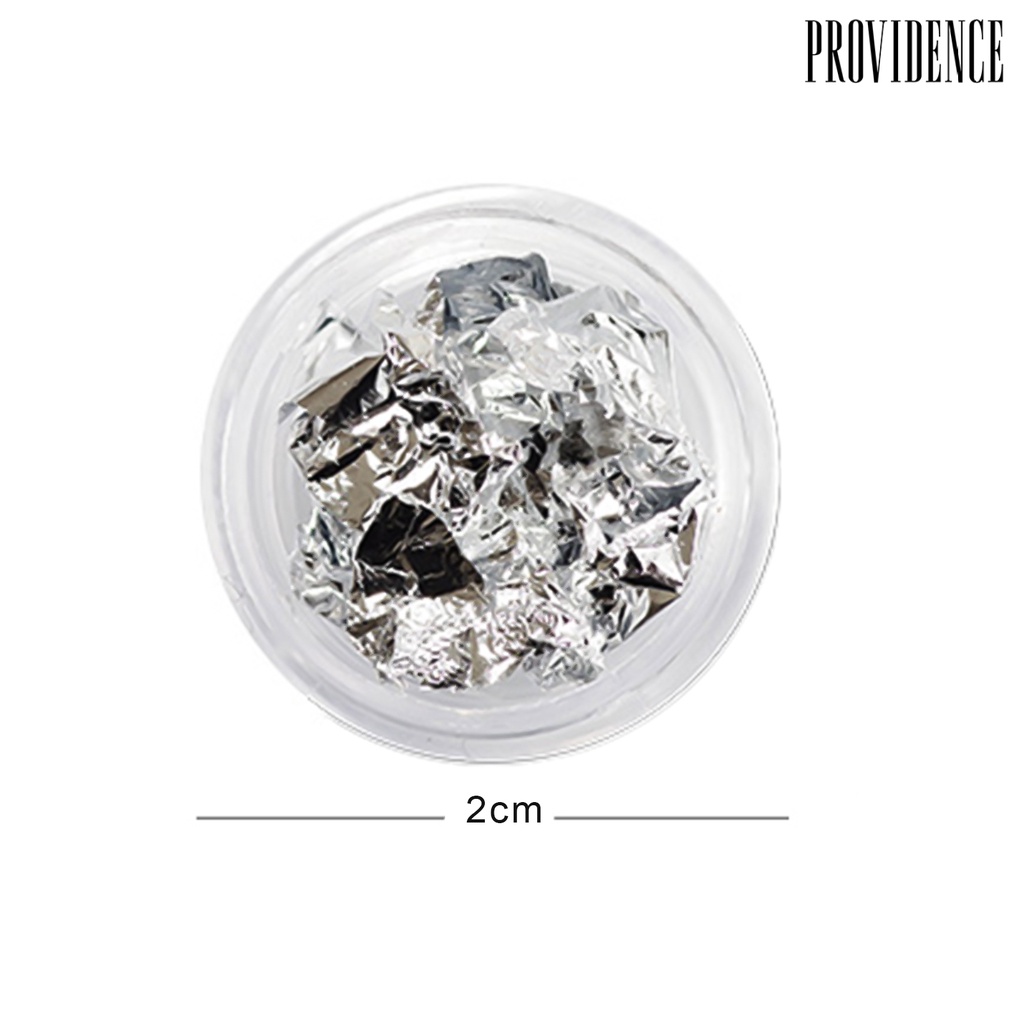 Providence 12pcs / Set Stiker Foil Pelindung Kuku Untuk Manicure / Pedicure