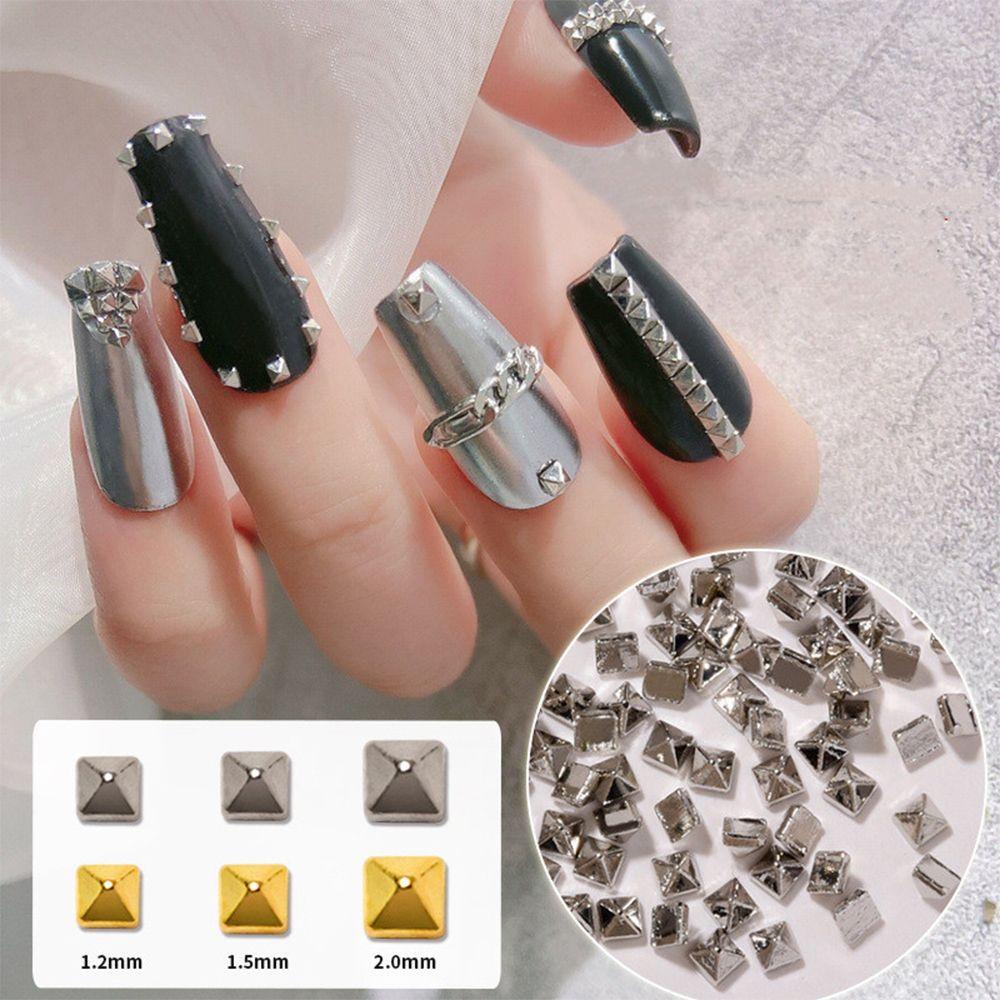 R-FLOWER 200pcs /Bag Nail Art Logam Nail Art 3D Manicure Punk