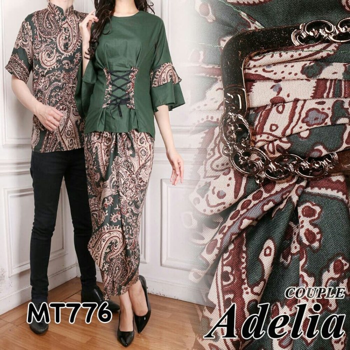Set-Family-Muslim-Busana- Muslim Couple/Muslim Pasangan/Dress Couple/Baju Couple Adelia Grosir