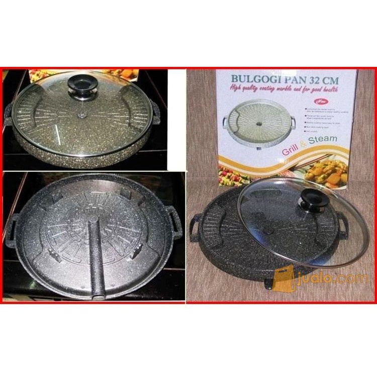 HC BULGOGI PAN 32 CM ALAT PANGGANG BAKAR PANCI GRILLER GRIL GRILL PAN