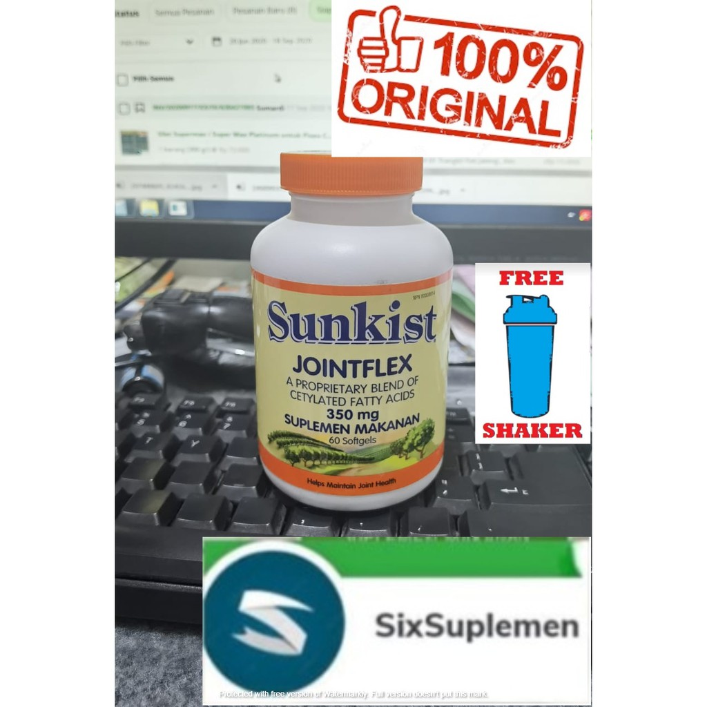 (Bonus Shaker) Sunkist Jointflex 60 Softgels