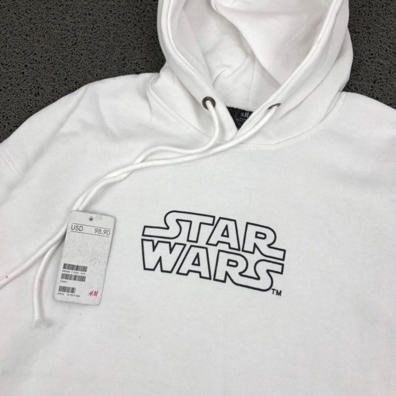 sweater hoodie pria wanita H.M star wars