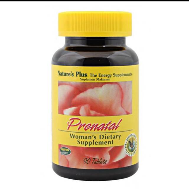 nature's plus prenatal complex 90 tablets / vitamin ibu hamil / np prenatal