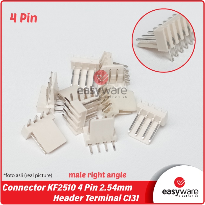 Molex KF2510 4P 4 Pin 4Pin 2.54mm Header Terminal CI31 Connector 2.54mm