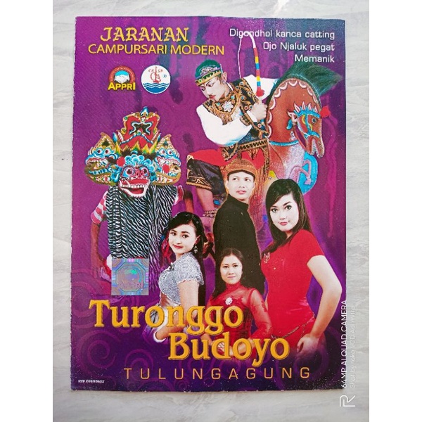 VCD original jaranan Turonggo Budoyo Tulungagung