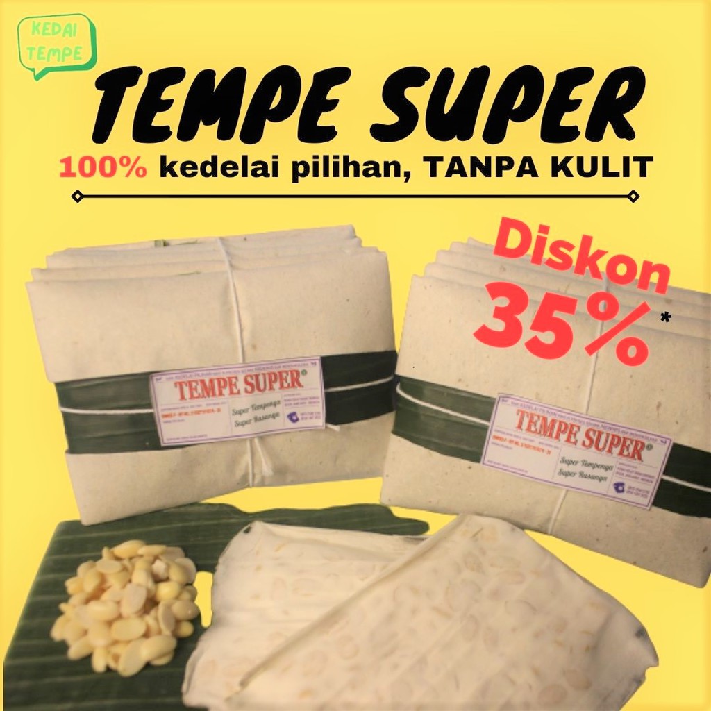 

Tempe mendoan mentah isi 10 BERHADIAH [BACA DESKRIPSI]
