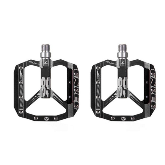 Pedal sepeda gunung mtb 3 bearing anti air dengan klip