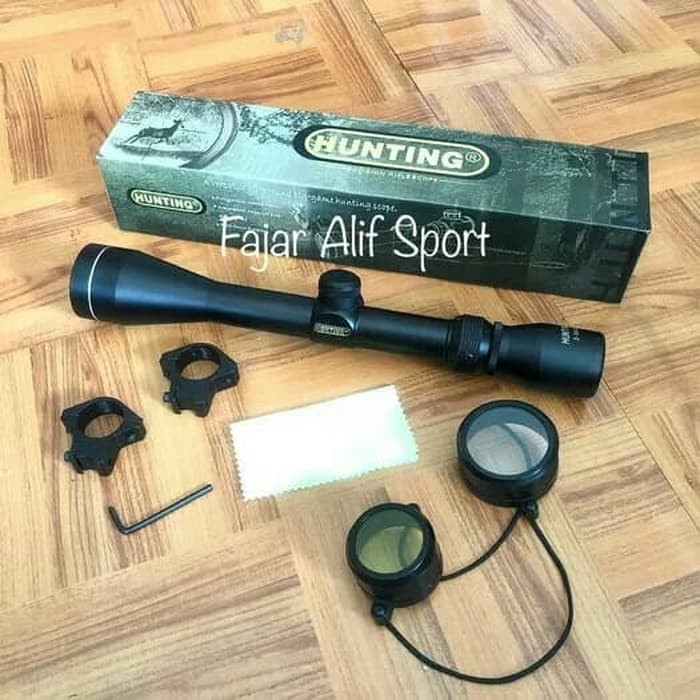 DSA         Teleskope hunting - scope hunting teropong reticle mildot tipis jernih .