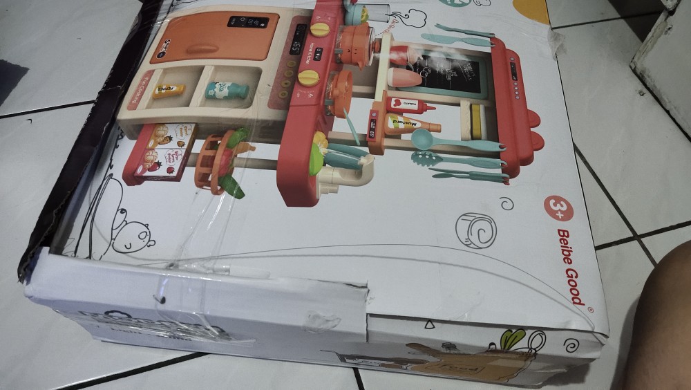 Tma / Mainan Anak Spraying Mist Kitchen / Kitchen Set Uap Ukuran Besar