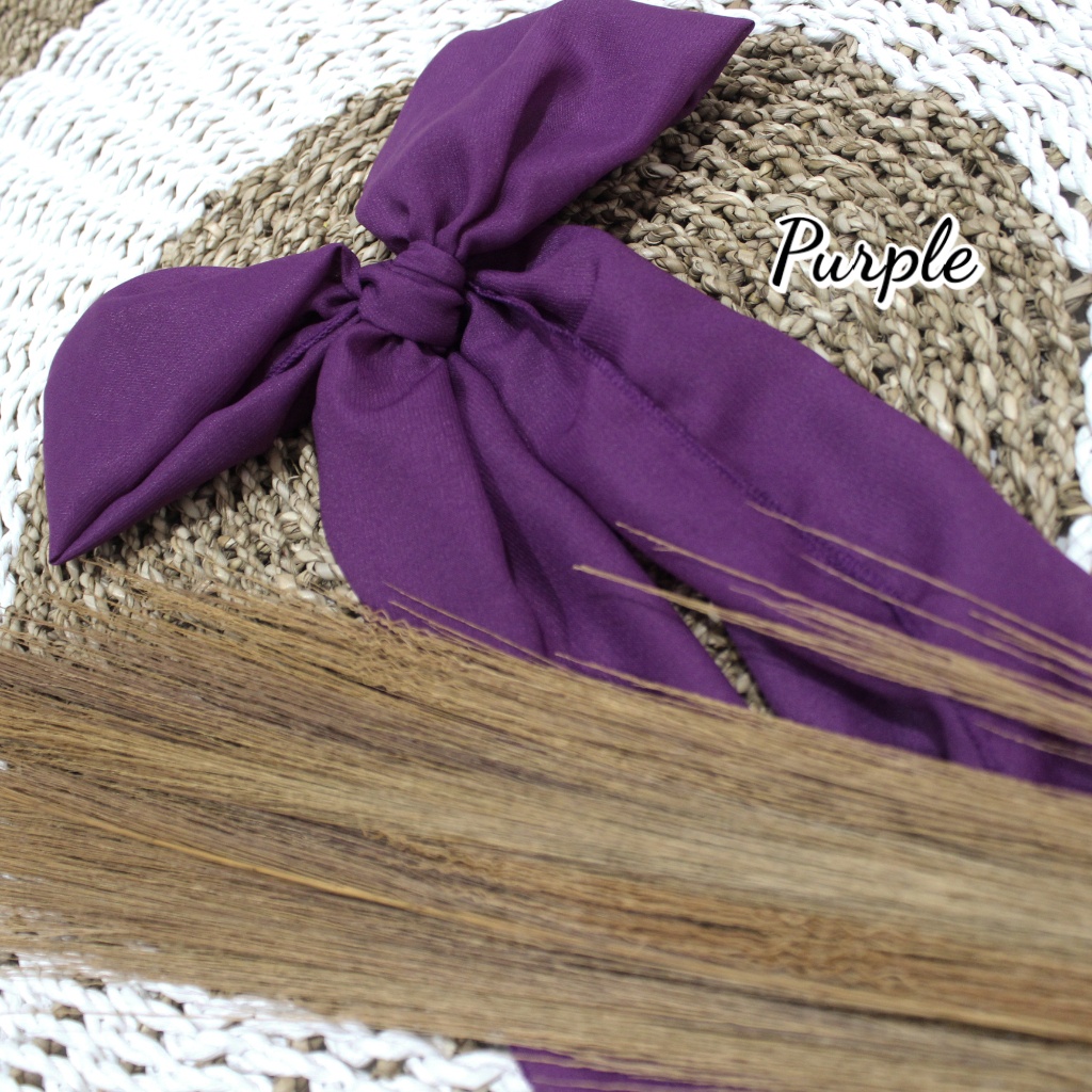 Selendang Anak Sifon Hycon / Selendang Tari Anak / Senteng Anak-Purple