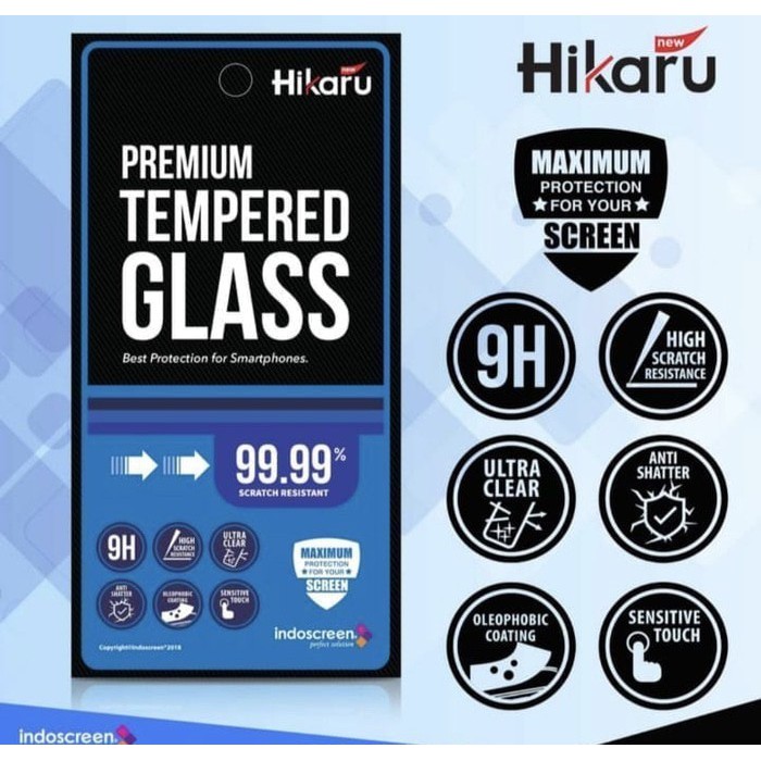 Vivo Y1S / Y1 S Hikaru Premium Tempered Glass Anti Gores Kaca