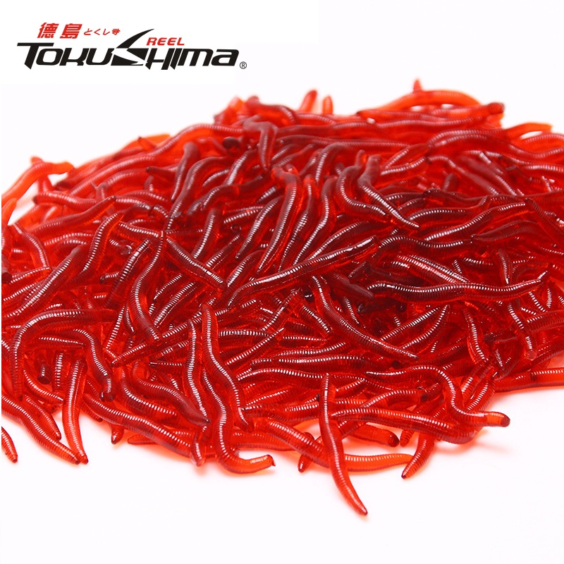 Floating Spinner Bait Soft Worm Lure Lure For Fishing Buzz Bait Lure EarthWorm Fishing Gear Fishing Bait Set Fishing Lure Fishing Bait Umpan Mancing Fish bait Tubifex Worm Worm Bait Fishing Accessories SwimBait Lure