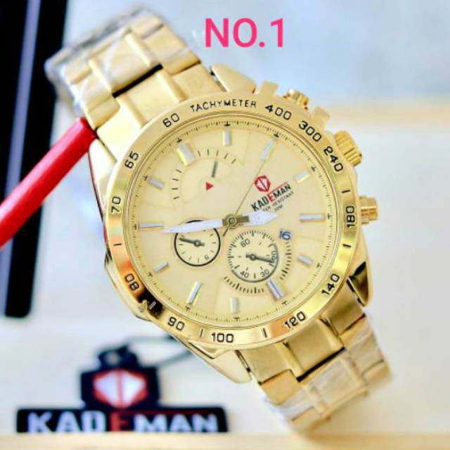 JAM TANGAN PRIA ANALOG KADEMAN KDM5927 ORIGINAL