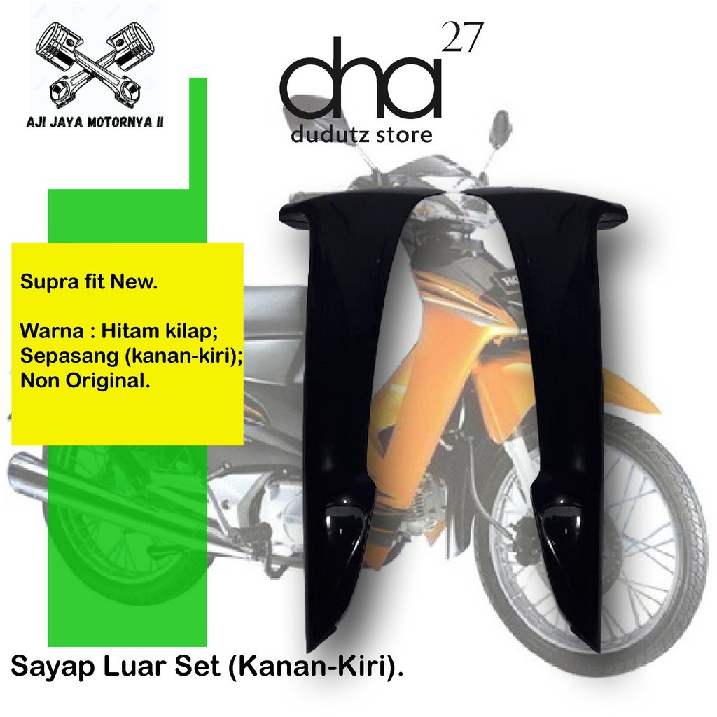 sayap supra fit new sayap set supra fit new sayap luar set new sayap dalam supra fit new kanan kiri