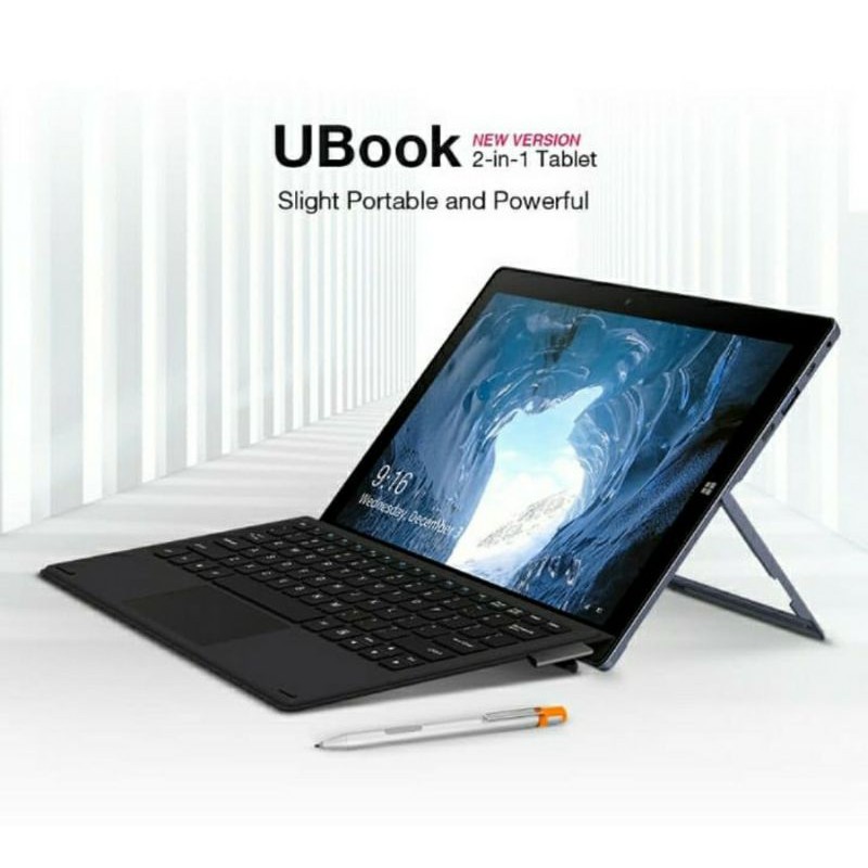 Paket Lengkap UBook 11.6&quot; 8/256GB N4100 + keyboard + Stylus Pen Ori