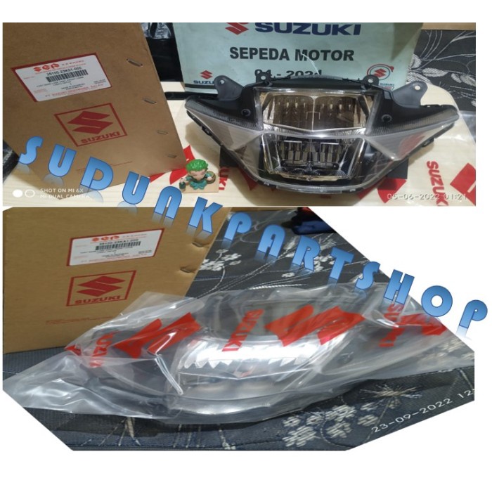 lampu depan reflektor headlamp suzuki gsx r150 suzuki gsx s150 original sgp