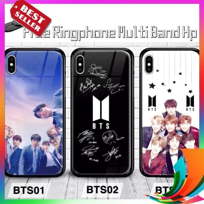 【TERBARU】 Premium Case Hp Glass Bts X Xiaomi Redmi Note 4X