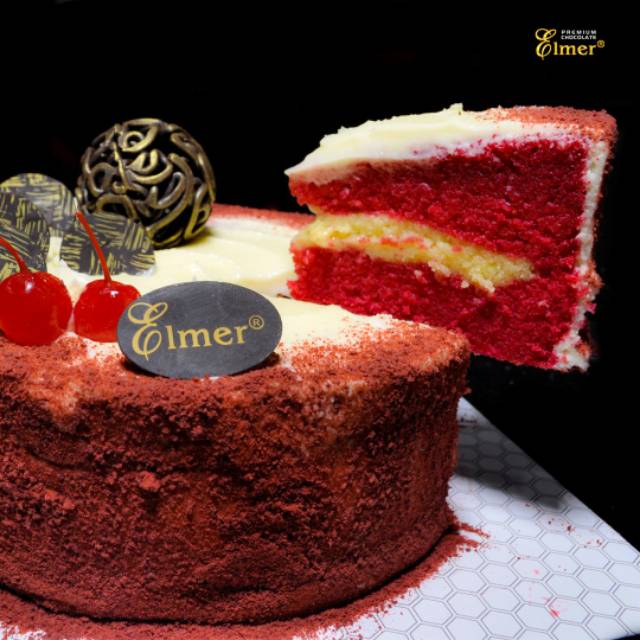 

Elmer Bubuk crumbs Red Velvet 500gr Topping red velvet