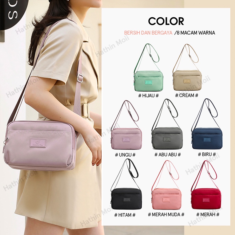 Hathin Muii COLORFUL FOX 0422/0427 Tas Selempang Wanita Sling Bag Wanita Shoulder Bag Wanita