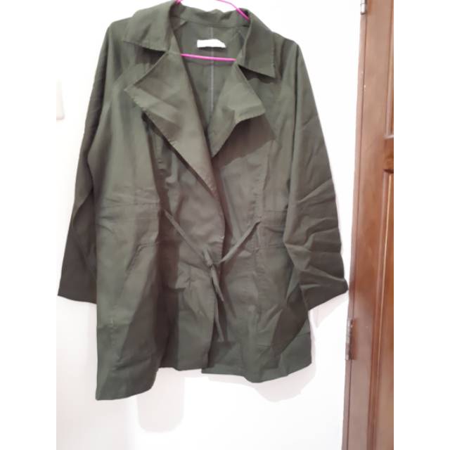 [PRELOVED] Cotton Ink Parka Army