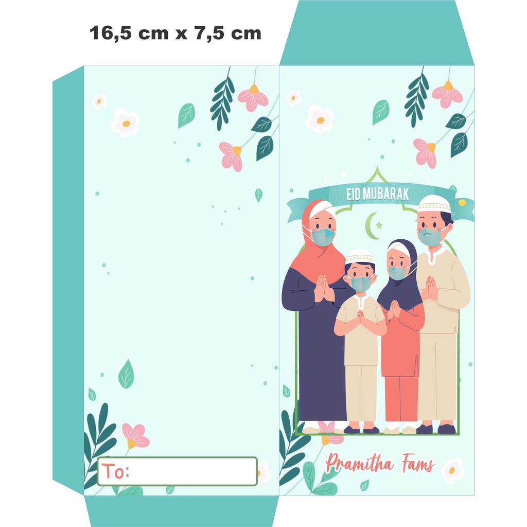 

Amplop Lebaran Custom Nama Isi 5