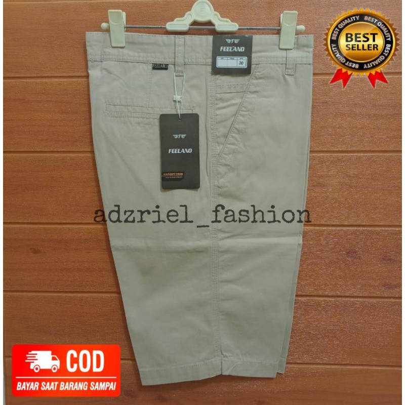 *MASYAIL FASHION* CELANA KATUN SKINNY PRIA DEWASA PENDEK BAHAN CHINO ORIGINAL VARIAN TERLARIS ROCCO