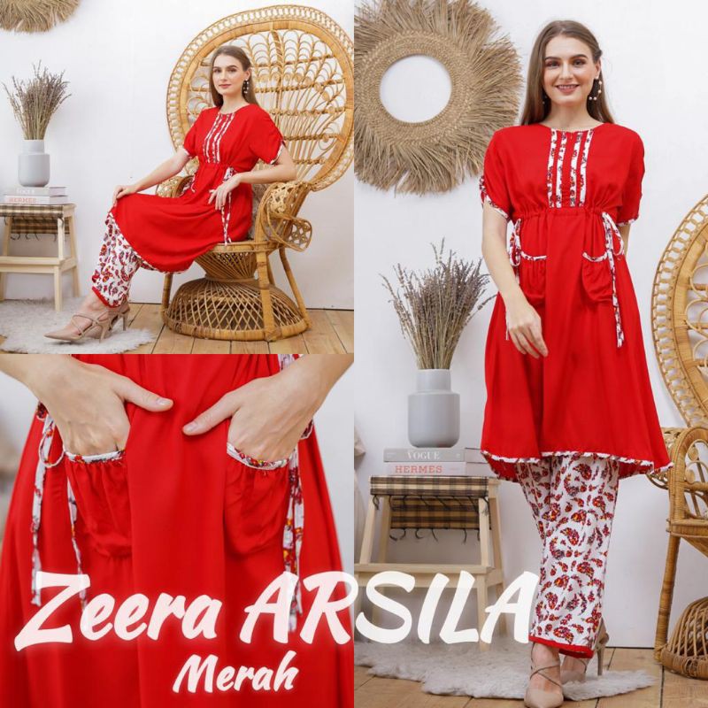 Daster Arab ZEERA ARSILA Baju setelan rayon