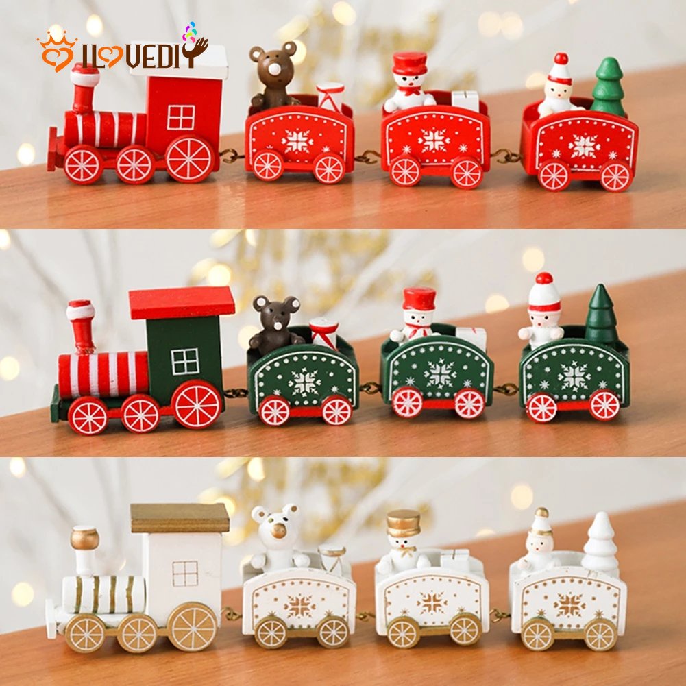 Ornamen Kereta 4 Simpul Untuk Dekorasi Natal