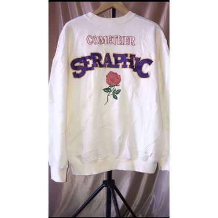 CREWNECK BUNGA MAWAR BORDIR