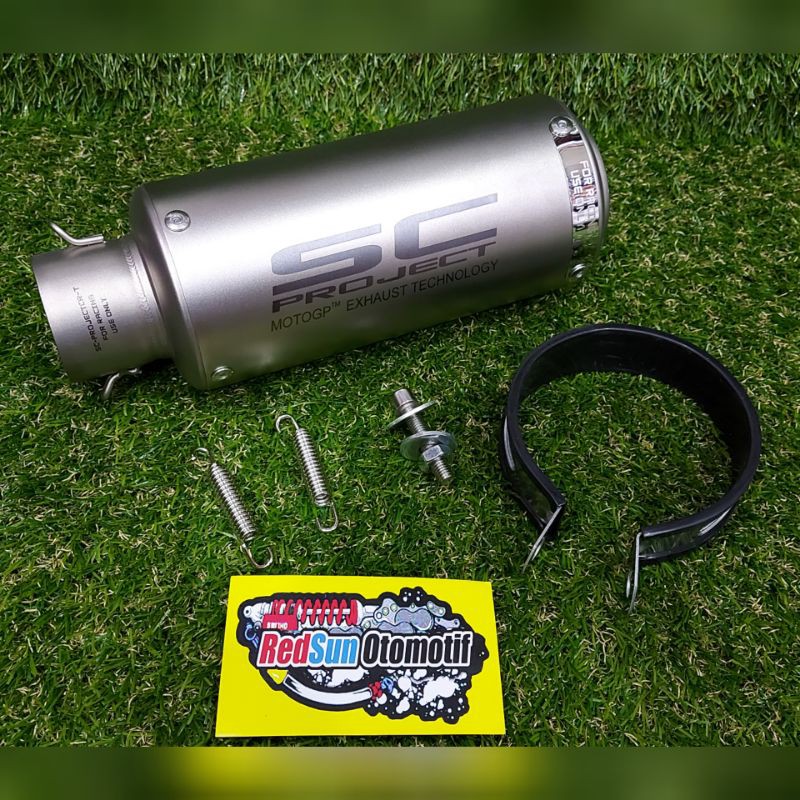 Knalpot SC project S1 IMPORT ( slencer aja ) inlet 51
