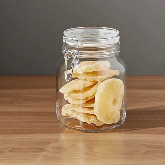 Toples Kaca Hermetico 1000ml / Toples Jar/Toples Makanan