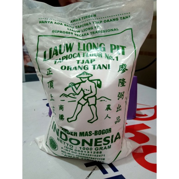 

LIAUW LIONG PIT tEPUNG TAPIOKA 1KG UNTUK ANEKA MAKANAN DLL