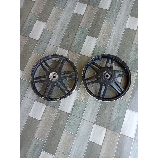 velg spin old 1 set, gigi nanas 18 ori second