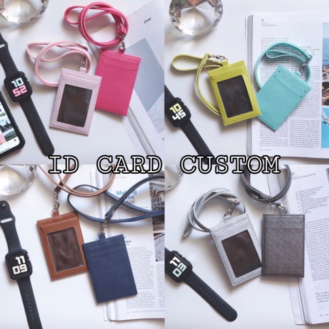

ID CARDHOLDER (polos / custom nama)