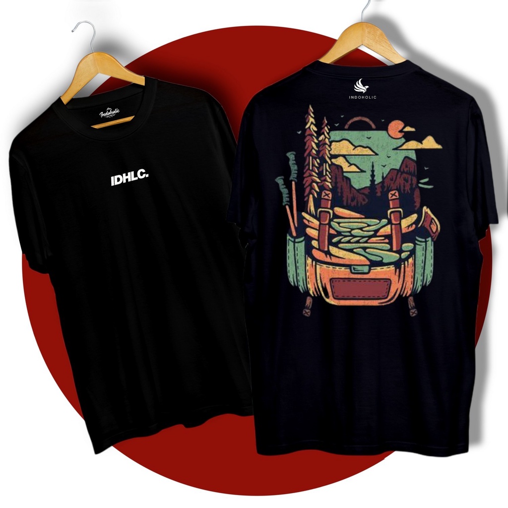 Indoholic kaos pria kaos wanita kaos distro baju kaos pria kaos oversize kaos polos H&amp;M Kaos Cewek Kaos Murah Nasa Kaos Surfing Original Back Pack Traveling